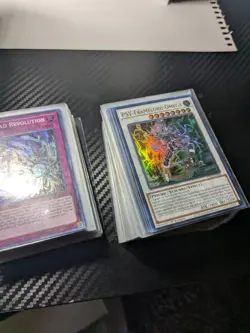 Yugioh! Tcg! 300 Card Lot -179 Ultra Rare - 32 Secret Rare - 23 Super - 66 Comm - Image 1