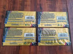 Pokemon Sun & Moon Team Up 3 Card Mini Booster Pack - 4 Packs - Factory Sealed - Image 2
