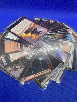 MTG Miscut/Misprint Card Lot - Magic The Gathering - 21 Cards - Image 1