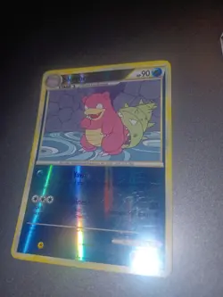 Slowbro 52/123 HeartGold & SoulSilver Reverse Holo Pokemon Card - Image 2