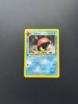 Pokemon Card 1st Edition Neo Discovery Kabuto 56/75 WOTC - Image 2