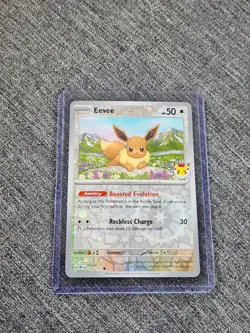 Pokemon Eevee Day 2025 Reverse Holo Card 074/131 - Image 1