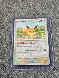 Pokemon Eevee Day 2025 Reverse Holo Card 074/131 - Image 3