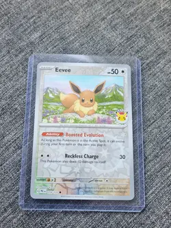 Pokemon Eevee Day 2025 Reverse Holo Card 074/131 - Image 1