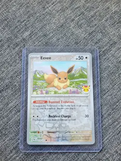 Pokemon Eevee Day 2025 Reverse Holo Card 074/131 - Image 3
