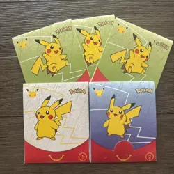 2021 McDONALD'S Pokemon Cards Trading Card Game Booster Pack at of 5 (1, 2, 4) - Image 1