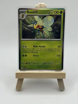 Beedrill #015/165 SV: Scarlet & Violet 151 Holo Rare Pokemon Card NM - Image 1