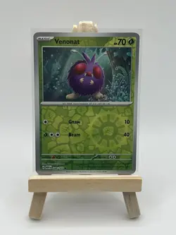 Venonat #048/165 SV: Scarlet & Violet 151 Reverse Holo Pokemon Card NM - Image 1