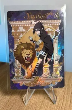 SasukeUchiha NRZ07-MR-002 Naruto Kayou Card Mint Ultra Rare - Image 1