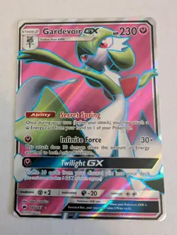 Pokemon Gardevoir GX Full Art Holo Card 140/147 Sm-Burning Shadows - Image 2