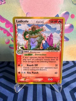 Ludicolo (Delta Species) 6/100 - Crystal Guardians #6 Holo Pokemon Card - Image 1