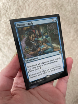 ⭐ MTG Rhystic Study Jumpstart Normal Non-Foil card - Image 1