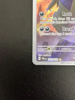 Pokemon TCG Tyranitar Scarlet & Violet Paldea Evolved Holo Card 222/193 - Image 2