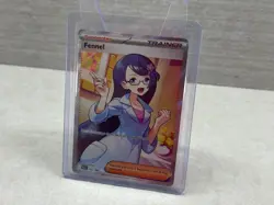 Fennel Trainer 162/086 Ultra Rare - Black Bolt 2025 Pokemon Card - NM Pack Fresh - Image 3