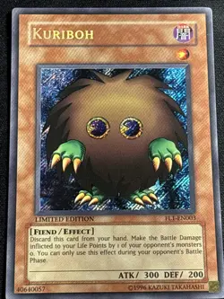 Kuriboh FL1-EN003 Secret Rare Limited Edition Yu-Gi-Oh Card Lightly Played LP - Image 1