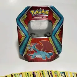 Pokemon Trading Card Game Tin with Assorted Lot of 100 cards 2012 - 2020 - Image 5