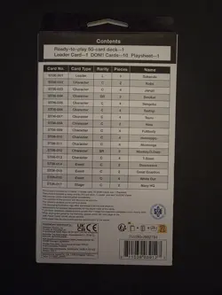 Bandai One Piece Card Game Absolute Justice Starter Deck ST06 English SEALED - Image 2