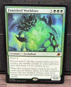 Magic: The Gathering - Famished Worldsire - EOE Foil Promo Card - Image 1