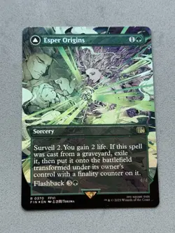 Summon: Esper Maduin #370 FOIL Borderless - MTG Final Fantasy FIN - English - NM - Image 1