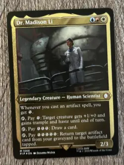 MTG Fallout Commander Deck - Science! - Fully Sleeved + Deck Box - Image 1