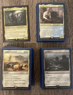 MTG Fallout Commander Deck - Science! - Fully Sleeved + Deck Box - Image 2