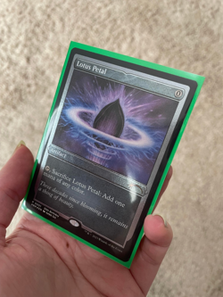 ✨ MTG Lotus Petal (Foil Etched) 30th Birthday Promotional Foil - Image 1