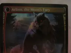 MTG English Arlinn, the Pack's Hope / Arlinn, the Moon's Fury NM Foil - Image 4
