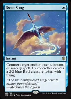 MTG English Swan Song NM Normal Commander 2016 Edition - Image 1