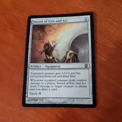 Sword of Fire and Ice X (1) Darksteel MTG Excellent/Near Mint - Image 1