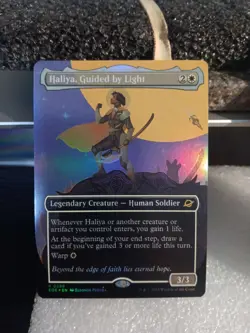 MTG Haliya, Guided by Light 289 Foil (Borderless) Edge of Eternities - Image 1