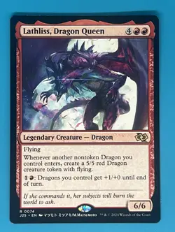Mtg Lathliss, Dragon Queen (Anime) Foundations Jumpstart Regular - Image 1