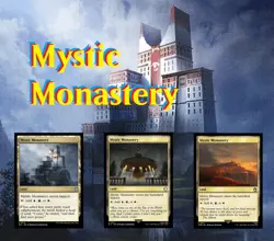 1x - Mystic Monastery - [SELECT] - Variosu Sets (BLC, PIP, WHO, DMC+) -UC NM MTG - Image 1