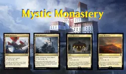 1x - Mystic Monastery - [SELECT] - Variosu Sets (BLC, PIP, WHO, DMC+) -UC NM MTG - Image 1
