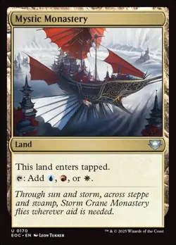 1x - Mystic Monastery - [SELECT] - Variosu Sets (BLC, PIP, WHO, DMC+) -UC NM MTG - Image 2