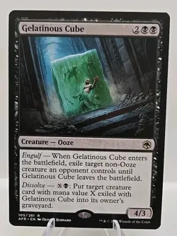 Gelatinous Cube MTG Adventures in the Forgotten Realms Regular - Image 1