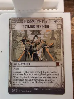 Leyline Binding Outlaws of Thunder Junction: Breaking News MTG - Image 1