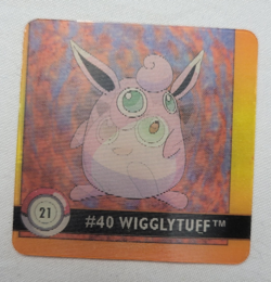 Pokemon Artbox Action Flipz 1999 Nintendo Wigglytuff - Image 1