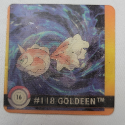 Pokemon Artbox Action Flipz 1999 Nintendo Goldeen - Image 1