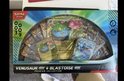 Pokemon TCG Venusaur & Blastoise EX Premium Collection GameStop Exclusive Sealed - Image 1