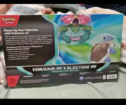 Pokemon TCG Venusaur & Blastoise EX Premium Collection GameStop Exclusive Sealed - Image 2