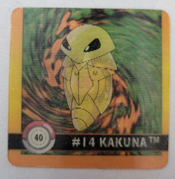 Pokemon Artbox Action Flipz 1999 Nintendo Kakuna - Image 1