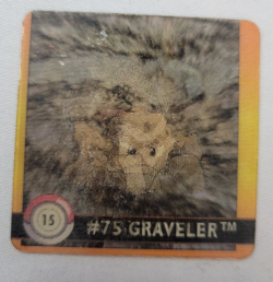 Pokemon Artbox Action Flipz 1999 Nintendo Graveler - Image 1