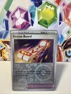 Rescue Board 126/131 Reverse Holo - Prismatic Evolutions - Pokemon TCG NM - Image 1