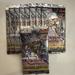 (Lot of 9) YuGiOh TACTICAL MASTERS BOOSTER PACK (7 Cards) TAMA FACTORY SEALED - Image 1