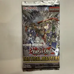(Lot of 9) YuGiOh TACTICAL MASTERS BOOSTER PACK (7 Cards) TAMA FACTORY SEALED - Image 2