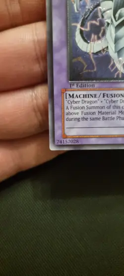 Cyber Dragon Twin CRV 1.Edition Ultimate Ulti Yugioh - Image 4