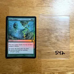 🌳 Plow Under - FOIL - 8ED - 8th Edition - MTG - See pics for Condition - 542 - Image 1