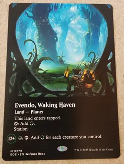 Evendo, Waking Haven - #279 Regular (Borderless) Edge of Eternities - Mtg - Image 1