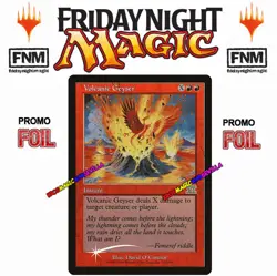MTG Volcanic Geyser FNM PROMO FOIL FRIDAY NIGHT MAGIC ENGLISH Geiser volcanico - Image 1