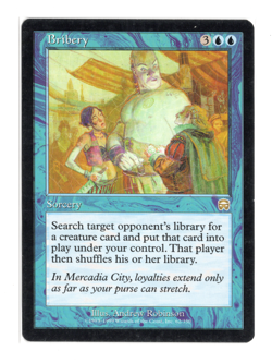 Bribery - Mercadian Masques (MMQ) - regular NM/LP - mtg - Image 1